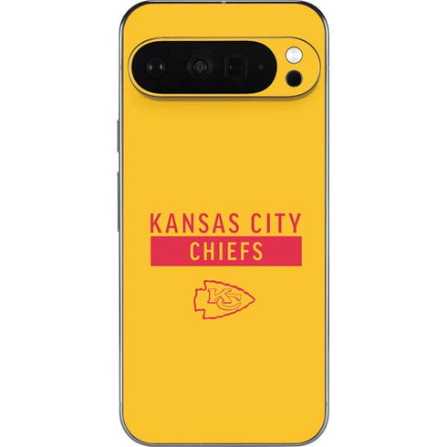 NFL Kansas City Chiefs Yellow Performance Series Pixel 9 Pro XL Skin